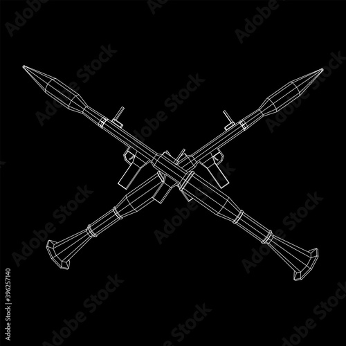 Anti-tank rocket propelled grenade launcher - RPG 7