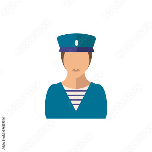 Sailor icon. Simple element from port collection. Creative Sailor icon for web design, templates, infographics and more