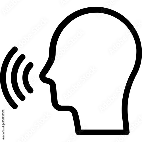 
Speaking Vector Icon
 