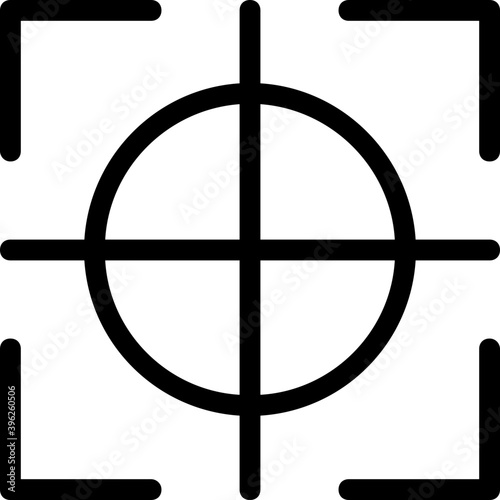 
Focus Vector Icon 
