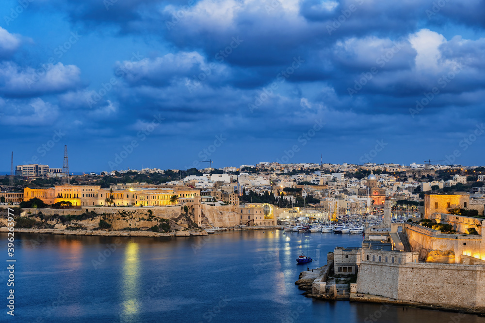 Towns of Kalkara and Birgu in Malta