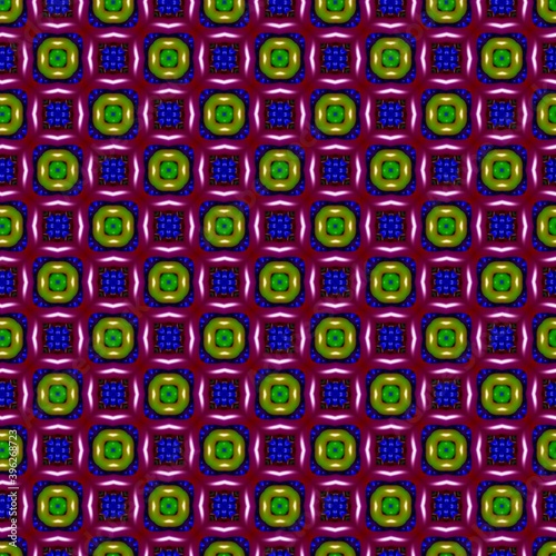 seamless texture. symmetrical mosaic elements allover ornament. Print block for apparel textile, brocade dress fabric.seamless image.