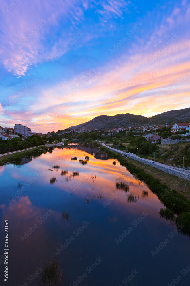 Naklejka premium Cityscape of Trebinje - Bosnia and Herzegovina