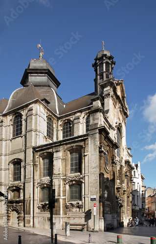 Notre-Dame du Bon Secours church in Brussels. Belgium