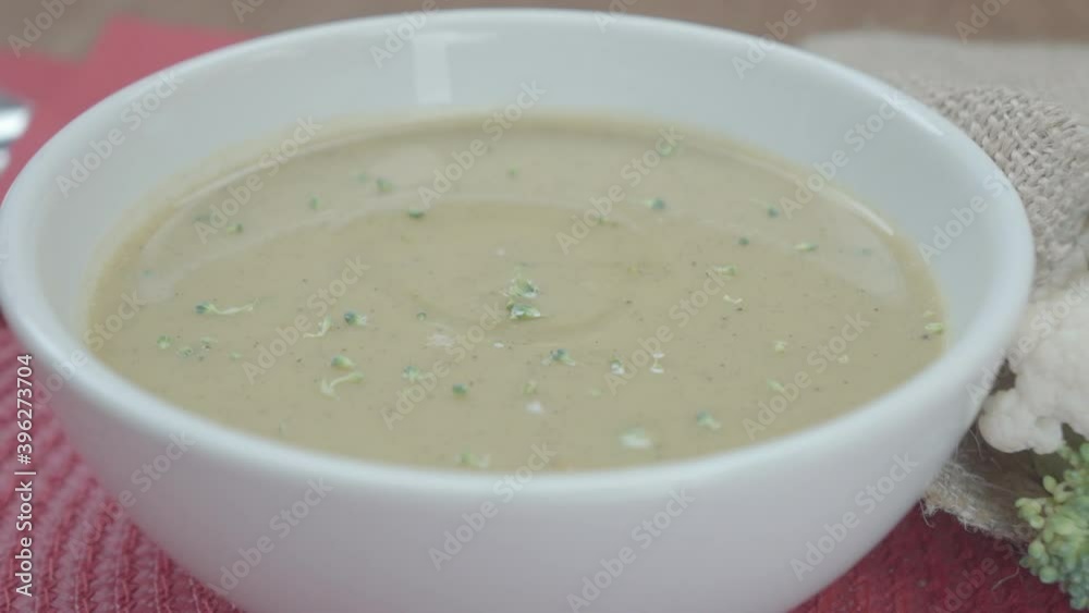 soup served with mixed vegetables soup served with mixed vegetables