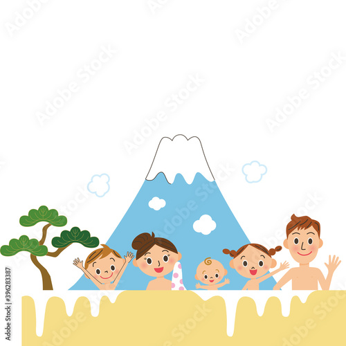 銭湯　家族　旅行　風呂　親子　混浴