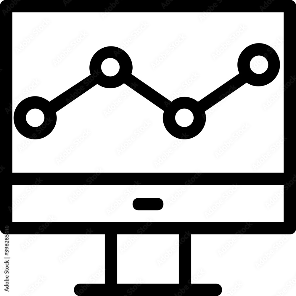 Analytics Vector Line Icon
Analytics Vector Line Icon