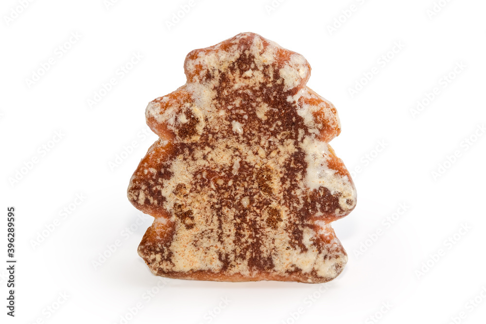 Gingerbread in the shape of a Christmas tree Gingerbread in the shape of a Christmas tree