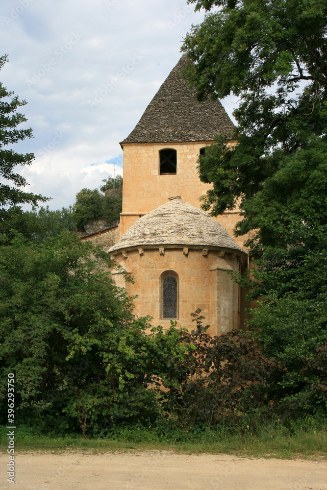 saint-caprais church in carsac-aillac (france)