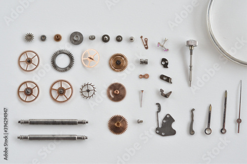 Old watch parts