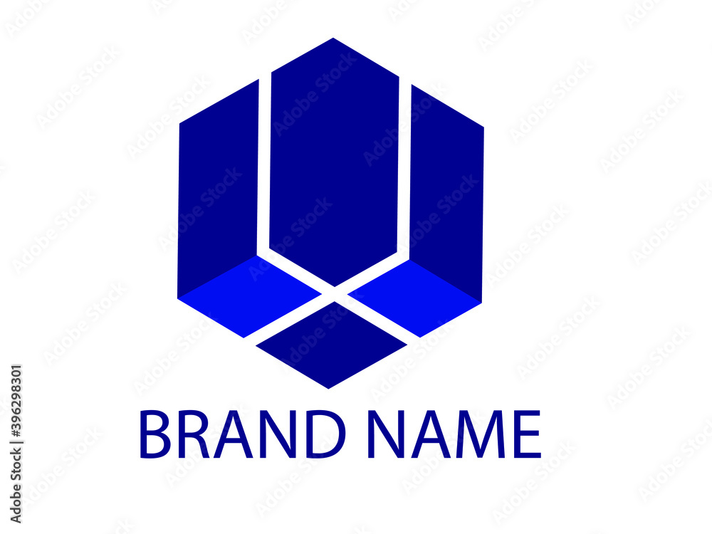 creative brand logo template. creative brand logo template.