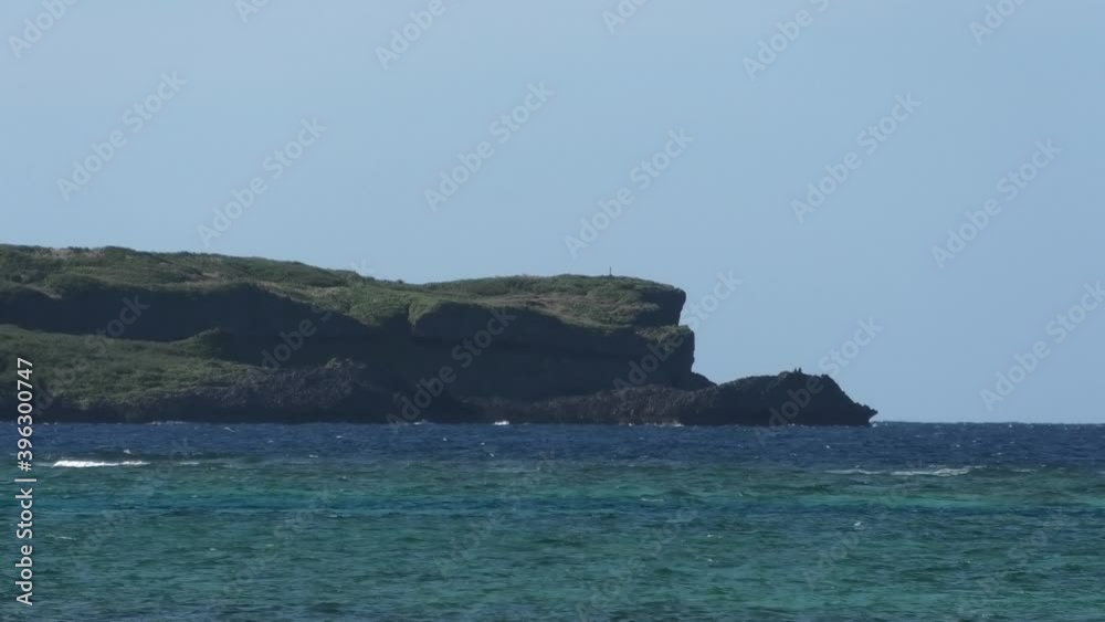 沖縄読谷村 海岸の風景 沖縄読谷村 海岸の風景