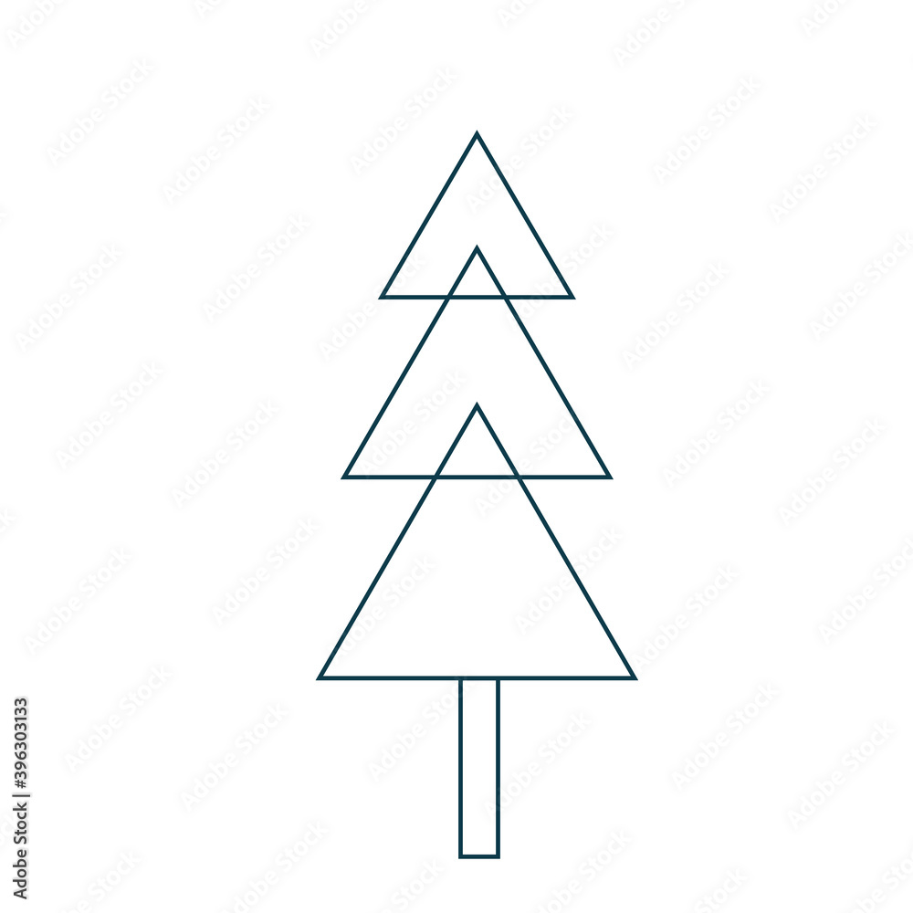 Obraz premium Illustration for Christmas and New Year