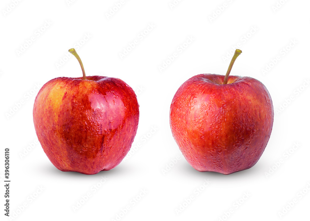 Red apple isolated on white background for graphic design Red apple isolated on white background for graphic design