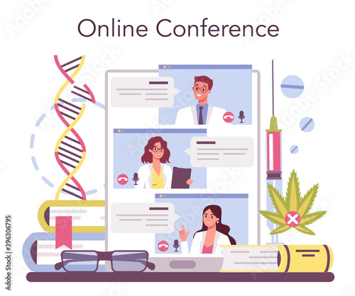 Narcologist online service or platform. Professional medical specialist