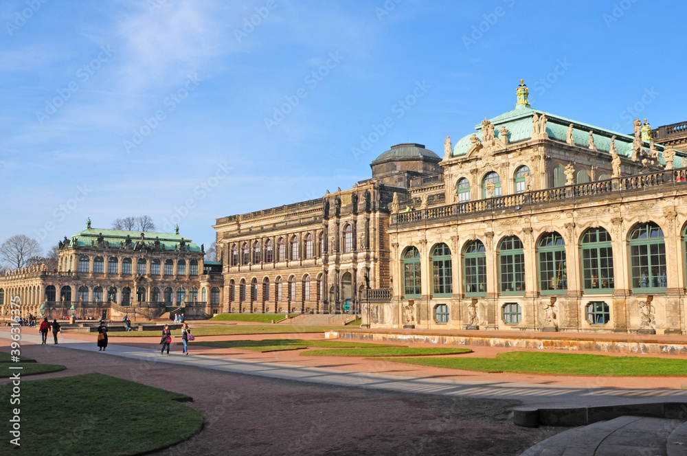 Germany: The Zwinger in Dresden city