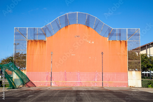 Obraz na plátně fronton terrain de pelote basque