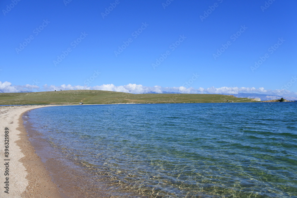 beach in summer