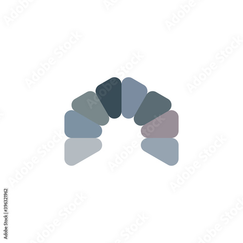 stone house vector logo icon design element