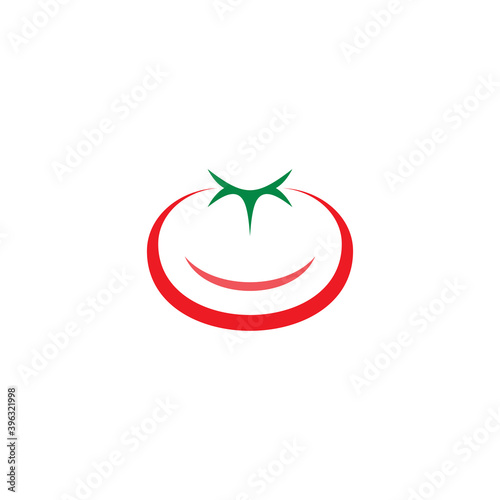 tomato logo vector icon sign design element
