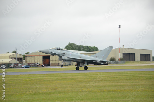 Photos fighter jet landing on military airfield