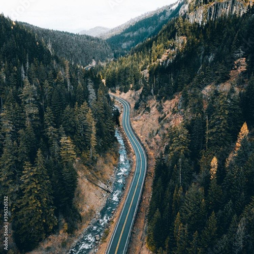Droneaufnahme in Portland photo