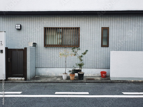 Straßenaufnahme in Kyoto