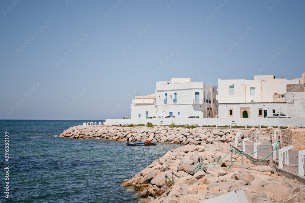 view of the city of the region sea Tunisia