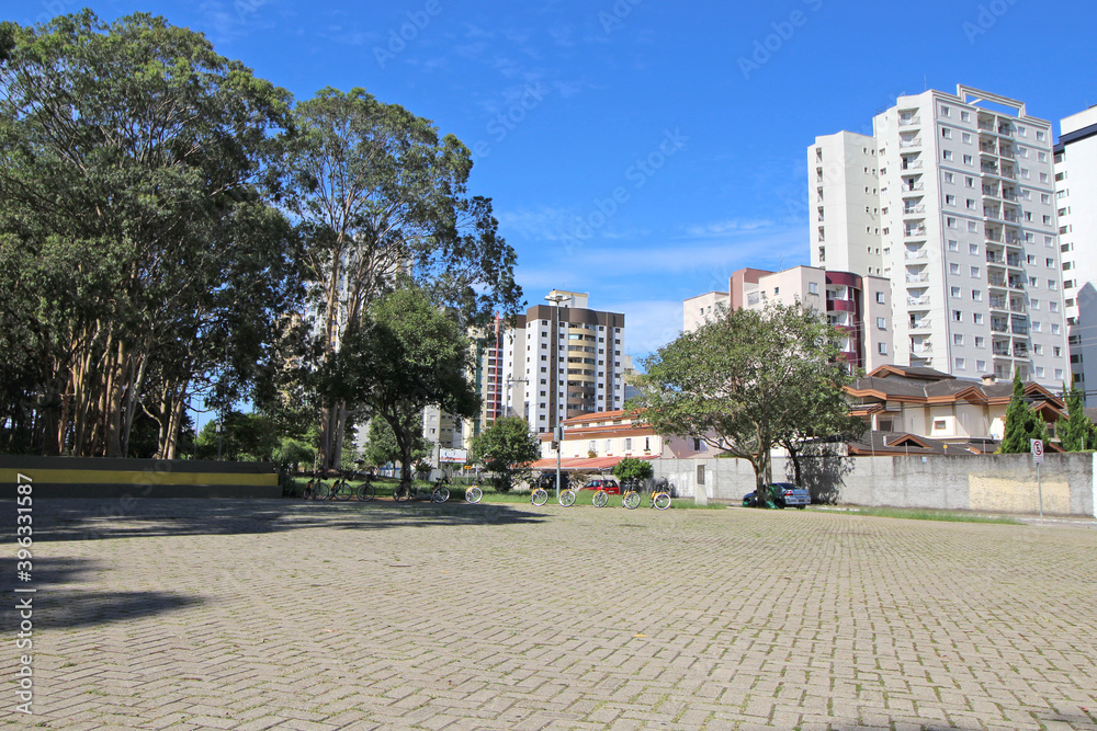 Ulisses Guimaraes Park, an urban park located in Jardim Aquarius neighborhood, Sao Jose dos Campos, SP, Brazil. Ulisses Guimaraes Park, an urban park located in Jardim Aquarius neighborhood, Sao Jose dos Campos, SP, Brazil.