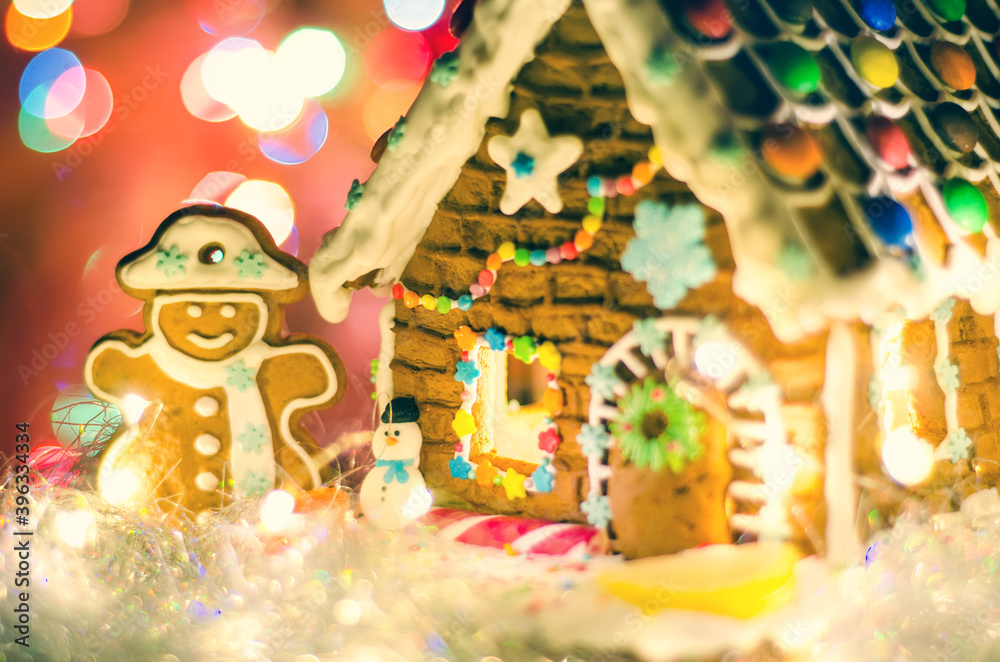 Obraz premium gingerbread house