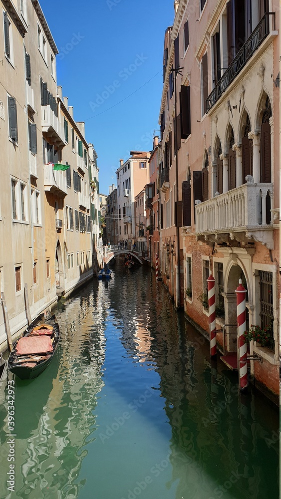 Urban scene in Venice Italy