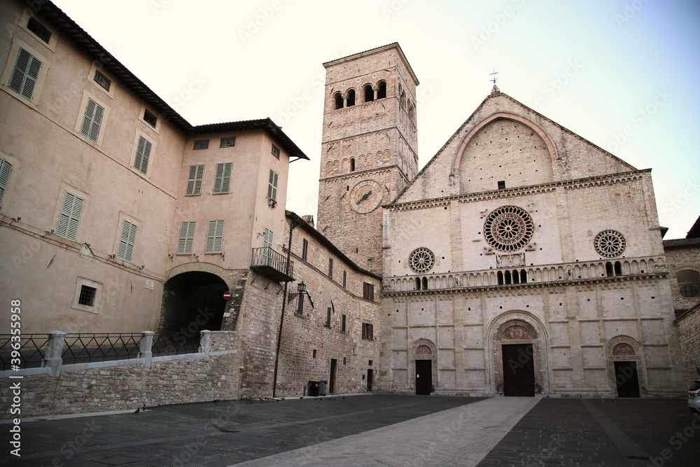 The Cathedral of San Ruffino in Assisi