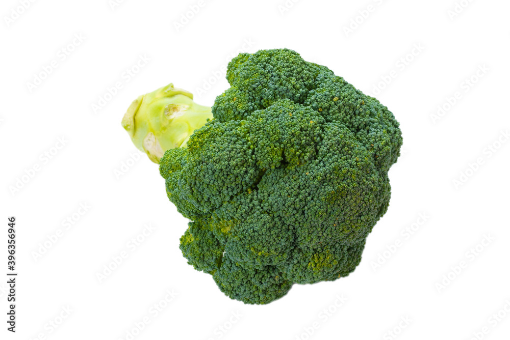 Fresh tasty broccoli isolated on white background. Fresh tasty broccoli isolated on white background.