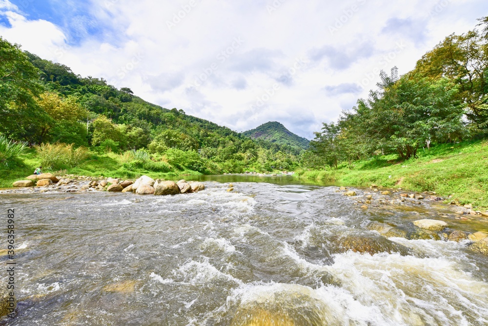 Scenery of Kiriwong Village in Nakhon Si Thammarat Province Scenery of Kiriwong Village in Nakhon Si Thammarat Province