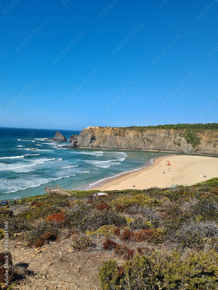 Vista da Praia de Odeceixe Portugal