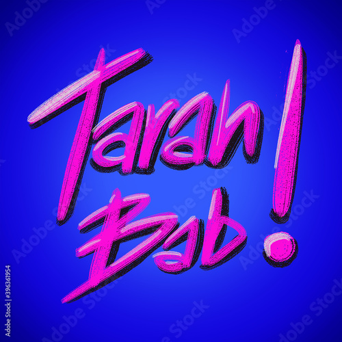 Photography Tarah Bab! Birmingham Brummie saying Graphic typography