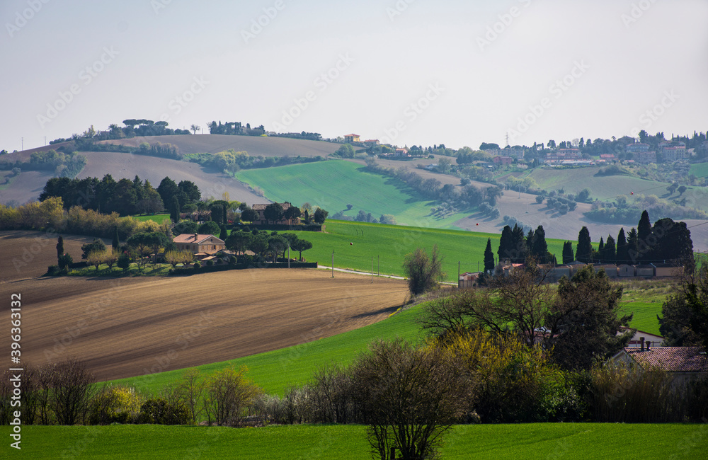 landscape in region country