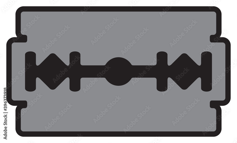 razor blade icons set vector illustration razor blade icons set vector illustration