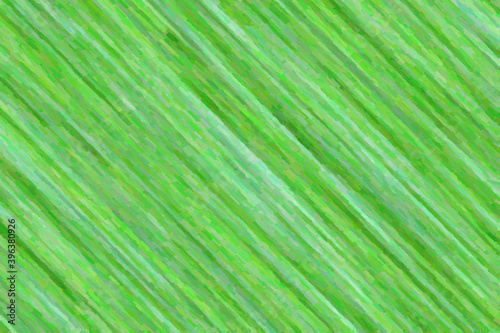 Green lines colorful impast...
