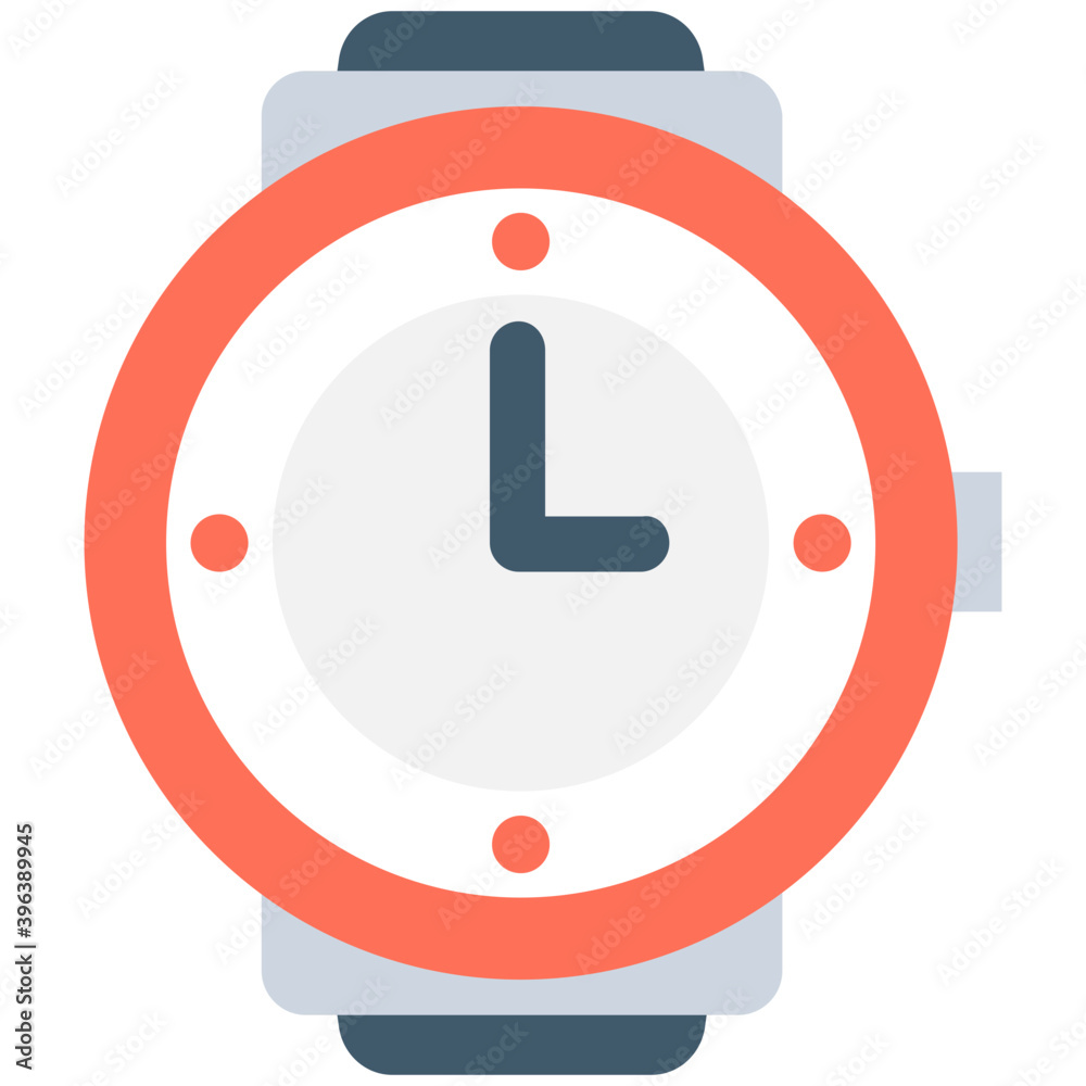 Wristwatch Flat Vector Icon
Wristwatch Flat Vector Icon