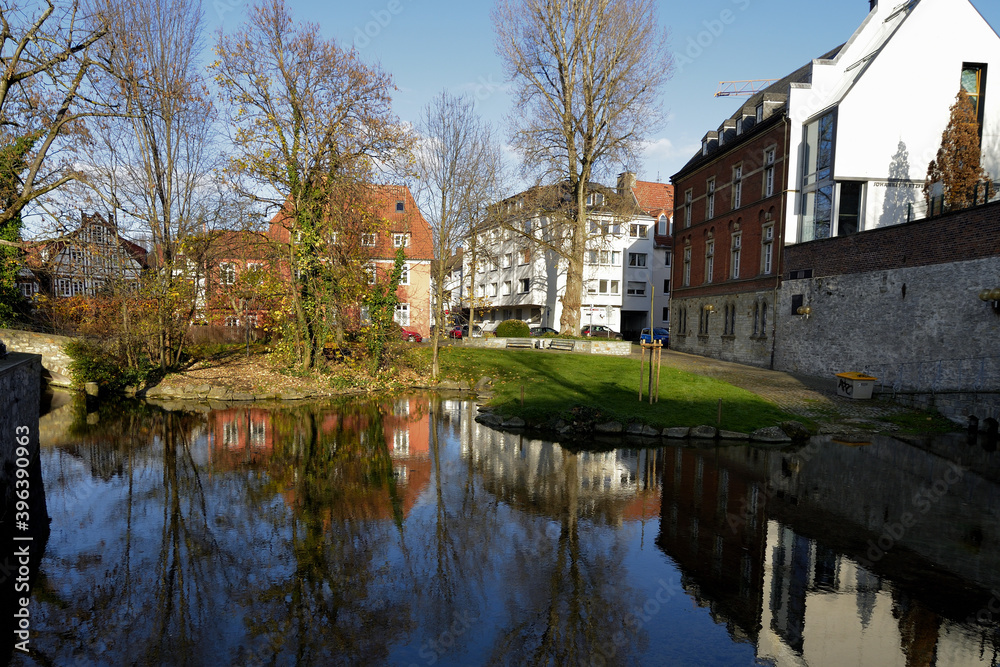 Paderquellen in Paderborn at the old court