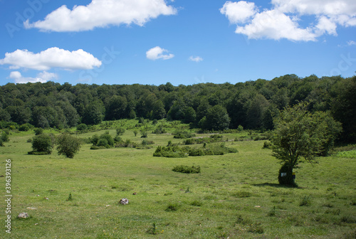 The Urbasa and Andia natural park in Navarra