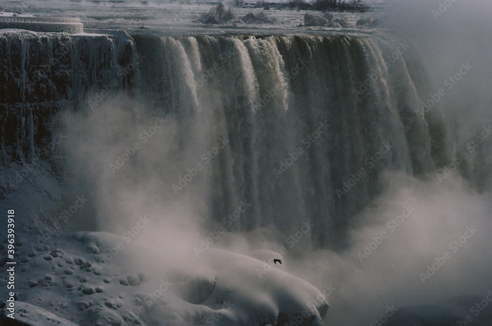 Wintry Waterfall Wintry Waterfall