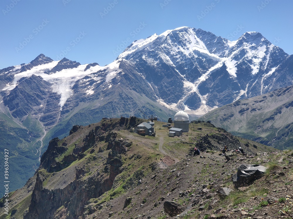 Obraz premium Near mount Elbrus, Russia