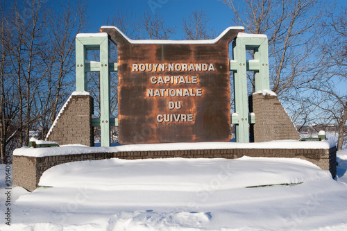 The anode, Rouyn-Noranda National Copper Capital
 photo