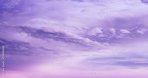 Canvas Print Beautiful purple sky background