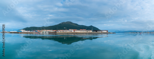 Santoña village, Marismas de Santoña, Victoria y Joyel Natural Park, Cantabria, Spain, Europe photo