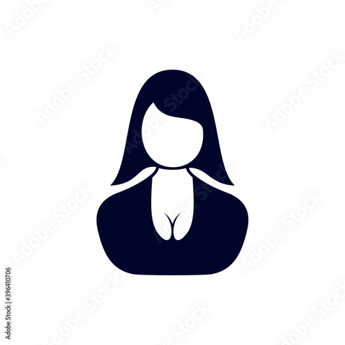 Casino dealer icon logo vector template, Creative Gambling design icon symbol Illustration, Casino games icon