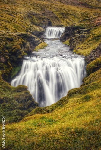 Fimmvorduhals Hiking landscapes,Iceland