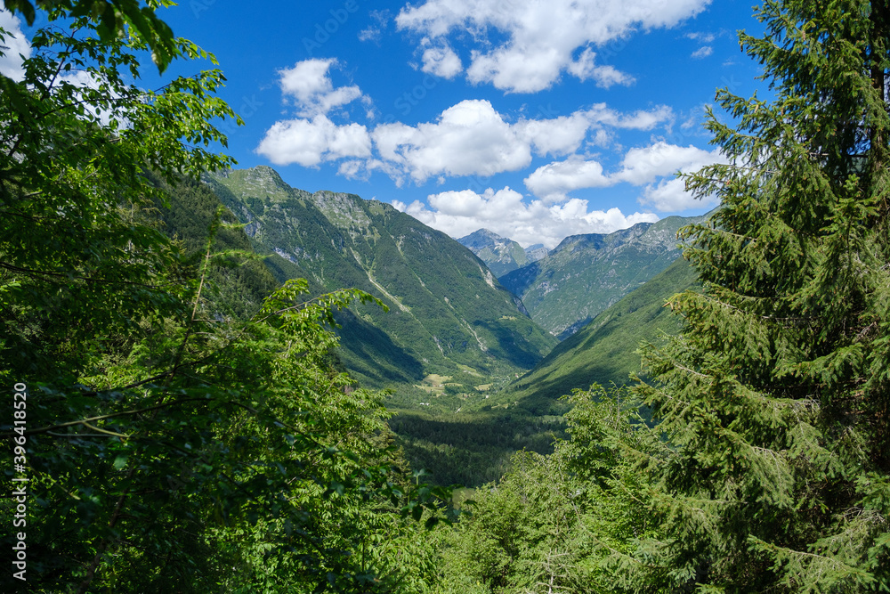 Lepena mountain valley in Slovenia Lepena mountain valley in Slovenia